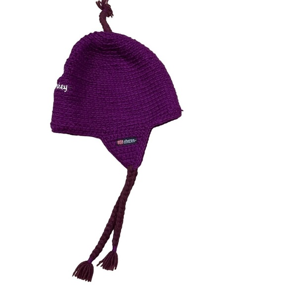 Youth Sherpa Adventure Gear Winter Hat 100% Wool Fleece lined Made in Nepal - Picture 5 of 13